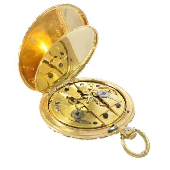 Swiss 18 carat gold magnificent lépine watch Circa 1820 Swiss 18 carat gold magnificent lépine watch Circa 1820