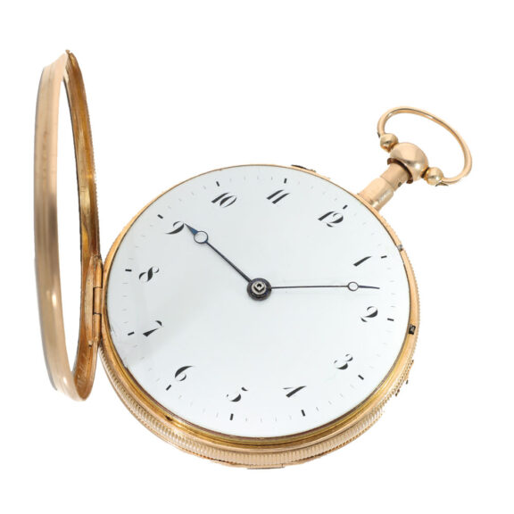 German 18 carat gold musical cylinder watch Crica 1810 German 18 carat gold musical cylinder watch Crica 1810