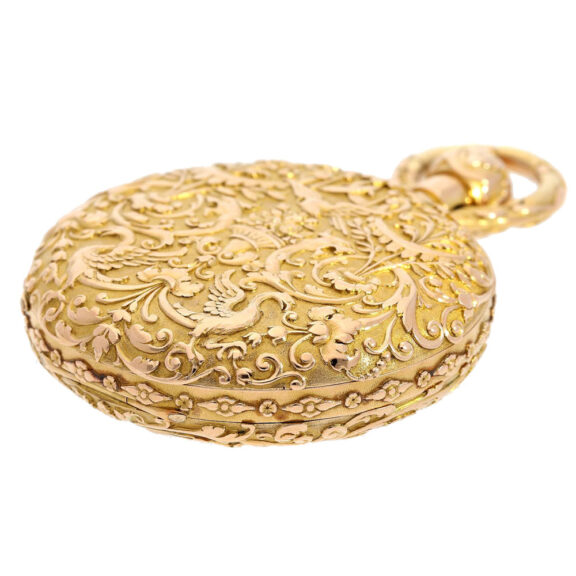 French rare Neo Renaissance splendour pocket watch Circa 1865 French rare Neo Renaissance splendour pocket watch Circa 1865