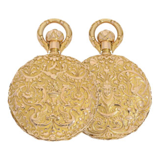 French rare Neo Renaissance splendour pocket watch Circa 1865