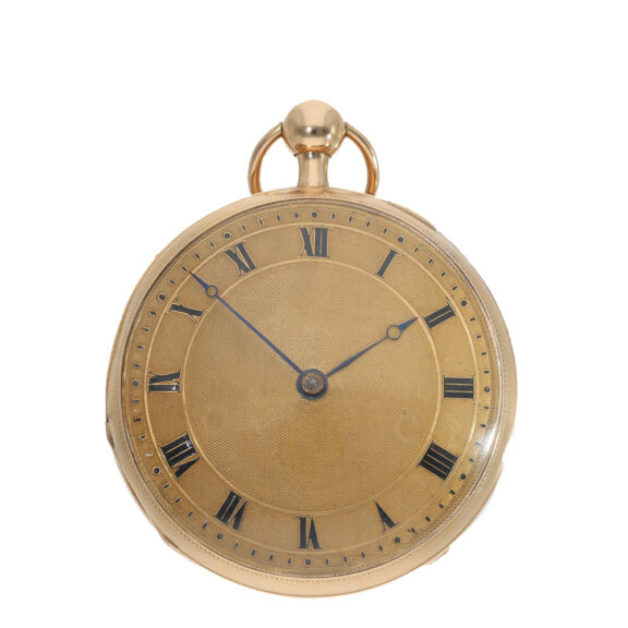 French 18 carat gold large lépine pocket watch Circa 1820 French 18 carat gold large lépine pocket watch Circa 1820