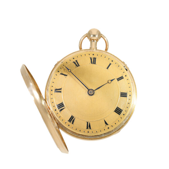 French 18 carat gold large lépine pocket watch Circa 1820 French 18 carat gold large lépine pocket watch Circa 1820