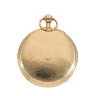 French 18 carat gold large lépine pocket watch Circa 1820 French 18 carat gold large lépine pocket watch Circa 1820