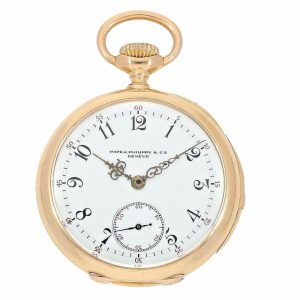 Swiss rare gold five minute repeating watch Circa 1892