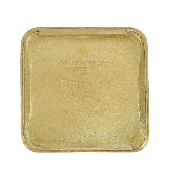 Swiss 18 carat gold pendant watch with double signature Circa 1960 Swiss 18 carat gold pendant watch with double signature Circa 1960
