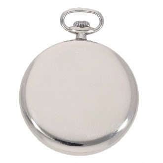 Swiss steel pocket watch with lever escapement Circa 1930