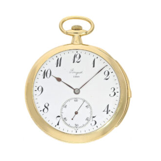 French very rare minute repeating gold dress watch Circa 1911