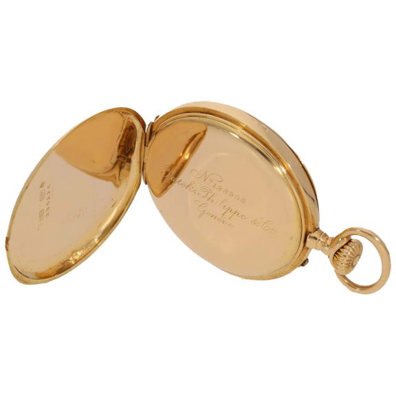Swiss 18 carat gold watch with very unusual dial Circa 1900 Swiss 18 carat gold watch with very unusual dial Circa 1900