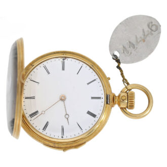 French gold quarter repeating ladies lever watch Circa 1860 French gold quarter repeating ladies lever watch Circa 1860