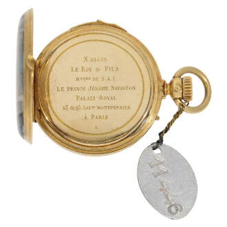 French gold quarter repeating ladies lever watch Circa 1860 French gold quarter repeating ladies lever watch Circa 1860