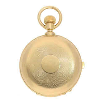 Swiss repeating watch with Grande Sonnerie Carillon Circa 1895