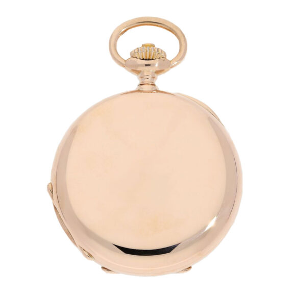 Swiss gold watch with special Anchorchronometer Circa 1890 Swiss gold watch with special Anchorchronometer Circa 1890