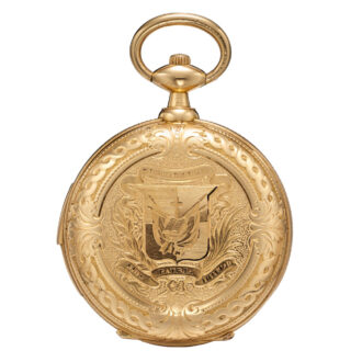 Swiss gold five minute repeating perpetual calendar Circa 1880
