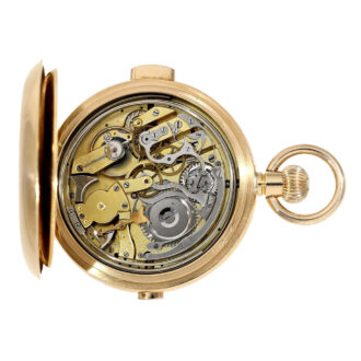 Swiss gold astronomical watch with 7 complications Circa 1890