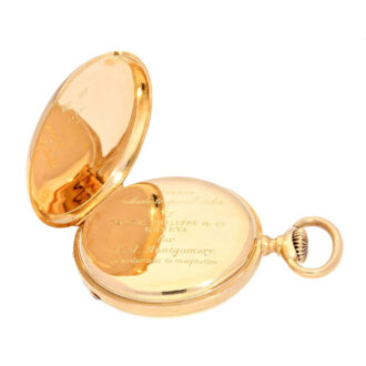 Rare Swiss gold anti-magnetic pocket watch Circa 1881 Rare Swiss gold anti-magnetic pocket watch Circa 1881