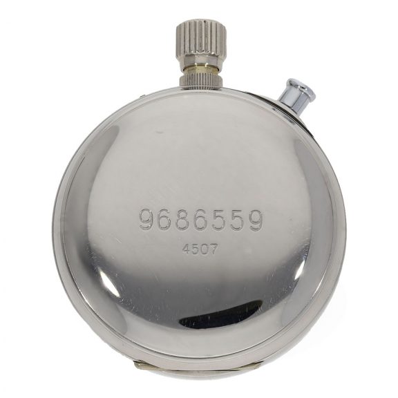 Swiss steel open faced split seconds chronograph Circa 1953 Swiss steel open faced split seconds chronograph Circa 1953