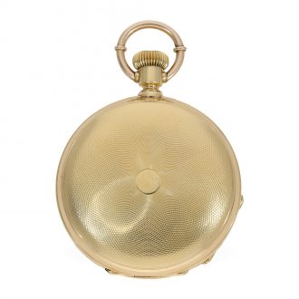 Swiss split seconds chronograph with diablotine Circa 1870