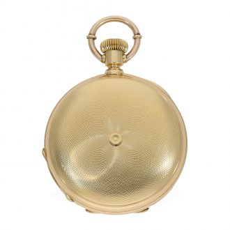 Swiss split seconds chronograph with diablotine Circa 1870