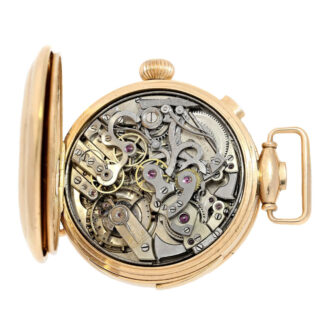 Rare Swiss gold minute repeating wristwatch Circa 1910 Rare Swiss gold minute repeating wristwatch Circa 1910
