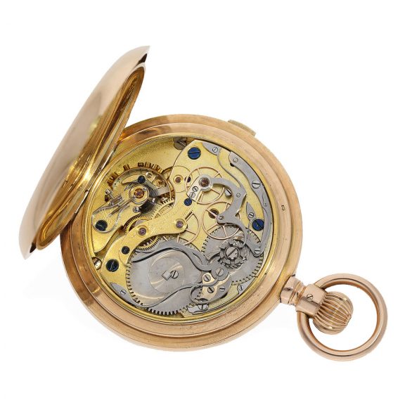 German gold historically interesting hunting cased watch Circa 1908 German gold historically interesting hunting cased watch Circa 1908