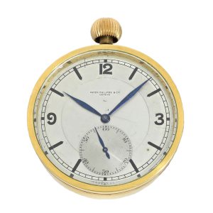 Rare Swiss brass open faced deck/pocket watch Circa 1915
