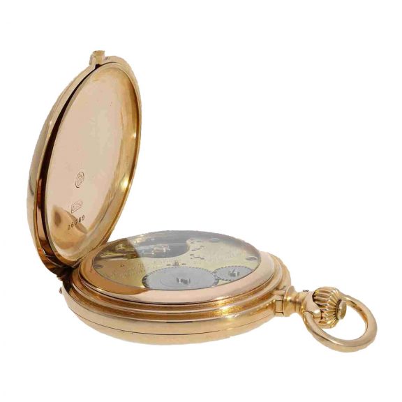 German 18 carat exceptionally heavy pocket watch Circa 1888 German 18 carat exceptionally heavy pocket watch Circa 1888