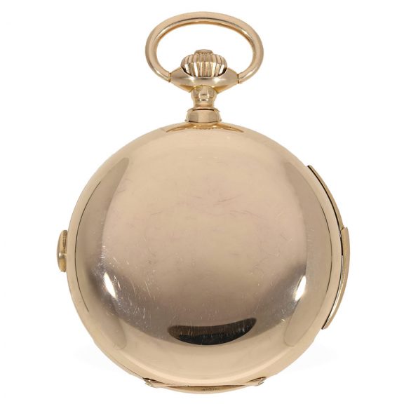 Highly complicated German 18 carat gold chronometer Circa 1900 Highly complicated German 18 carat gold chronometer Circa 1900