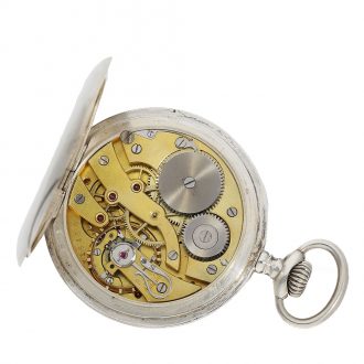 German Urania clock factory double anchor clock Circa 1915