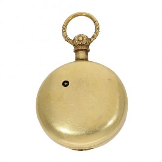 English heavy 18 carat gold pocket chronometer Circa 1806