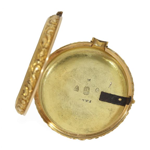 English heavy 18 carat gold pocket chronometer Circa 1806 English heavy 18 carat gold pocket chronometer Circa 1806