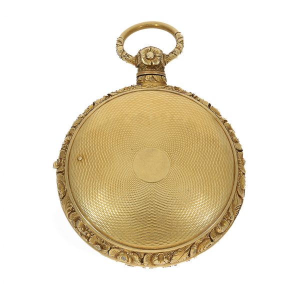 English heavy 18 carat gold pocket chronometer Circa 1806 English heavy 18 carat gold pocket chronometer Circa 1806