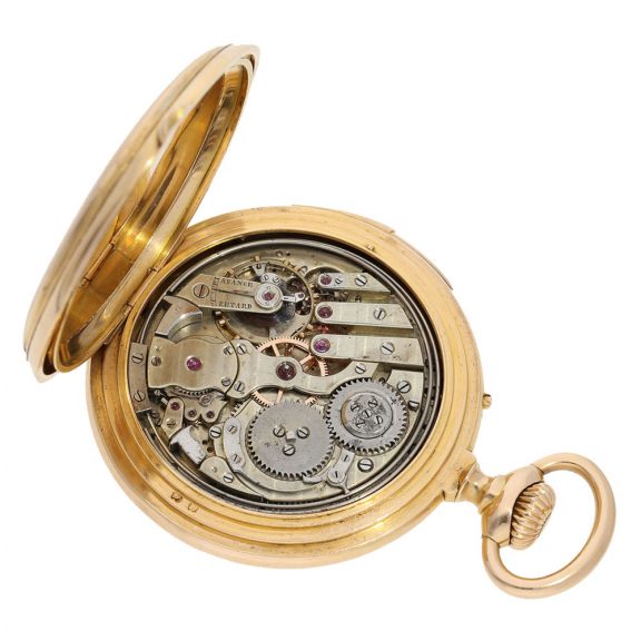Swiss 18 carat gold complicated astronomical watch Circa 1877 Swiss 18 carat gold complicated astronomical watch Circa 1877