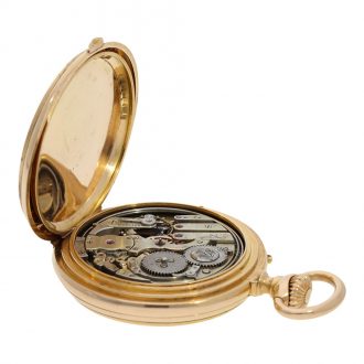 Swiss 18 carat gold complicated astronomical watch Circa 1877