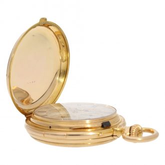 Swiss 18 carat gold complicated astronomical watch Circa 1877