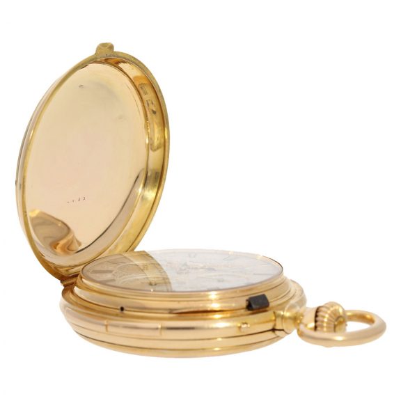Swiss 18 carat gold complicated astronomical watch Circa 1877 Swiss 18 carat gold complicated astronomical watch Circa 1877
