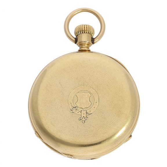 Swiss pocket watch with extract from the archives Circa 1869 Swiss pocket watch with extract from the archives Circa 1869