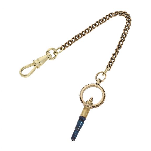 English 18 carat gold pocket chronometer with key Circa 1861 English 18 carat gold pocket chronometer with key Circa 1861
