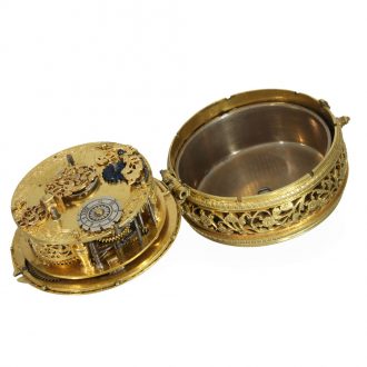 English gilt historically important astronomical watch Circa 1630
