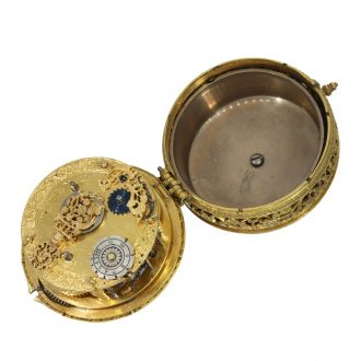 English gilt historically important astronomical watch Circa 1630