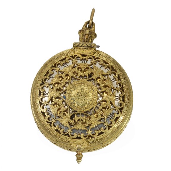 English gilt historically important astronomical watch Circa 1630 English gilt historically important astronomical watch Circa 1630