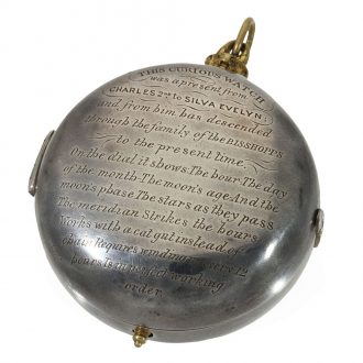 English gilt historically important astronomical watch Circa 1630