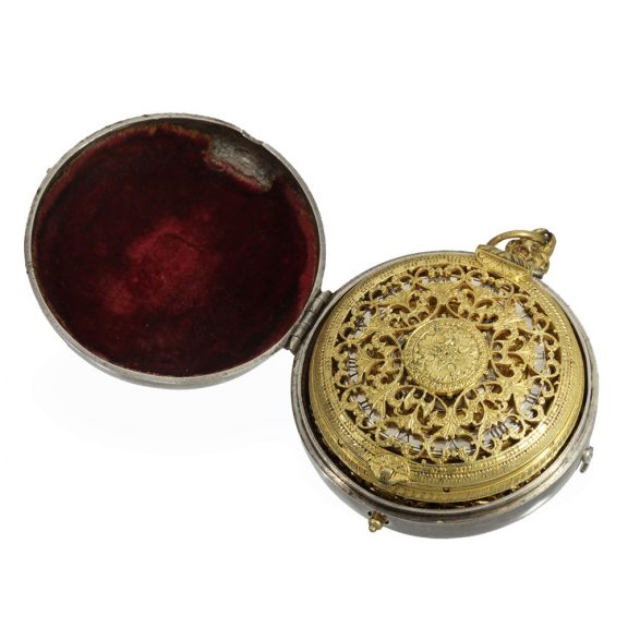 English gilt historically important astronomical watch Circa 1630 English gilt historically important astronomical watch Circa 1630