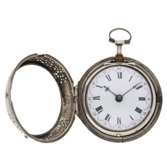 English metal repeating watch from aristocratic property Circa 1700