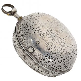 English metal repeating watch from aristocratic property Circa 1700