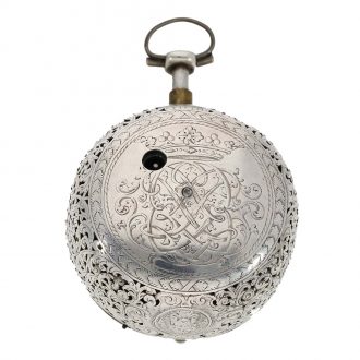 English metal repeating watch from aristocratic property Circa 1700