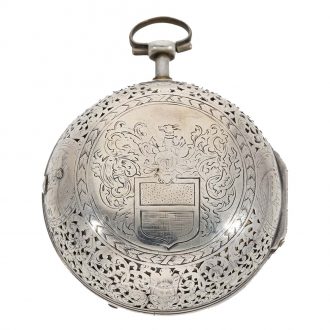 English metal repeating watch from aristocratic property Circa 1700