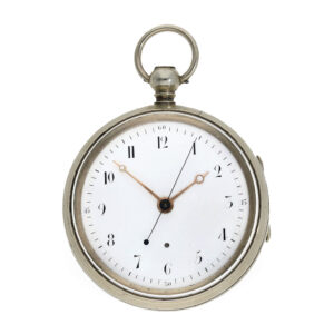 Danish silver plated half seconds chronometer Circa 1803