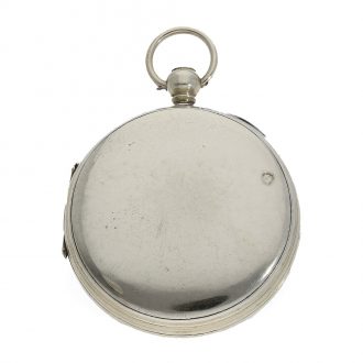 Danish silver plated half seconds chronometer Circa 1803