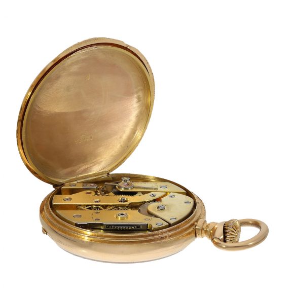 Swiss anchor chronometer with original box Circa 1886 Swiss anchor chronometer with original box Circa 1886