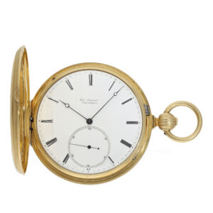 Danish 18 carat gold excellently preserved chronometer Circa 1860